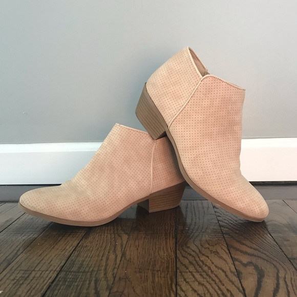 St. John's Bay Shoes - Ankle Booties - Taupe